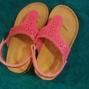Pink sandals 🌸
